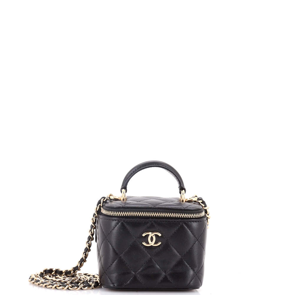 Chanel Classic Top Handle Vanity Case #230122C32B